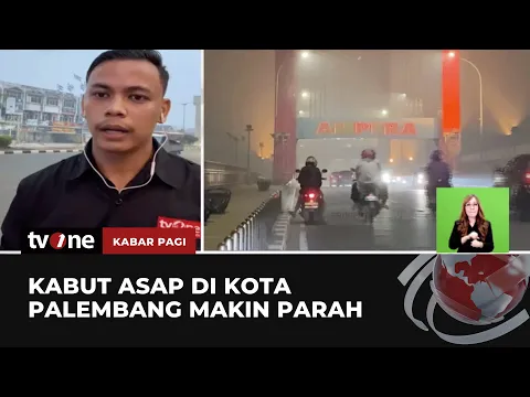 Kabut Asap di Palembang Makin Parah, Pemerintah Pangkas Waktu Belajar Siswa