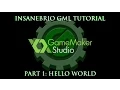 Game Maker Code Tutorial 1 - Hello World