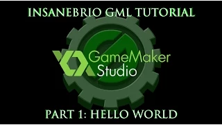 Game Maker Code Tutorial 1 - Hello World