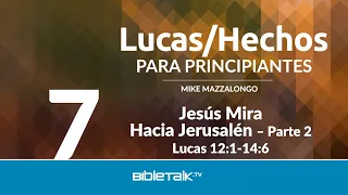 Jesús mira hacia Jerusalén