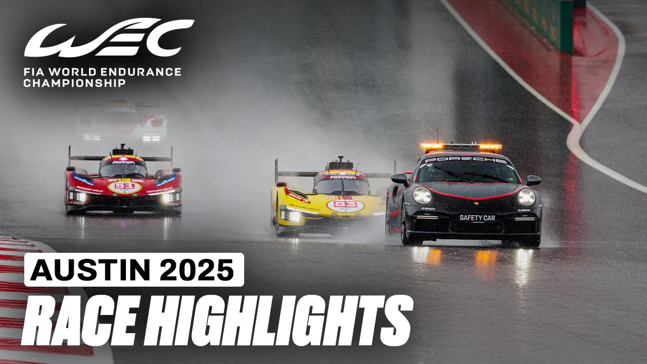 Race Highlights | 6 Hours of COTA | FIA WEC : Youtube video player