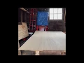 Lauan backing prep and stain