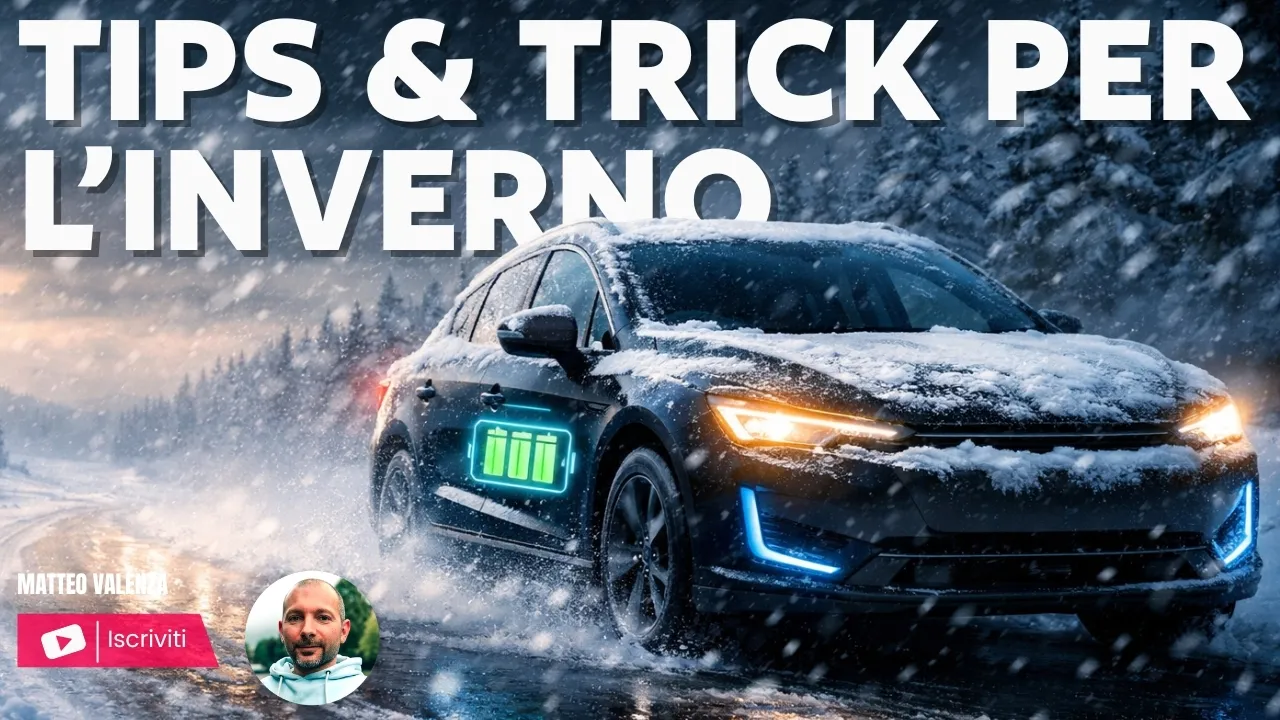 Auto elettrica in inverno: come gestire autonomia, ricarica e guida sulla neve