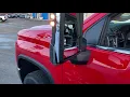 Trailer Mirror functions on 2020 and newer Chevrolet GMC Trucks