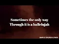That's the thing about praise - Instrumental Lyric Video