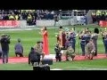 Laura Wright sings Jerusalem Eng vs Fra 2015
