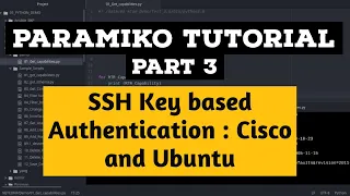SSH RSA Key based authentication in Ubuntu and Cisco for Python Tutorial SSH Keygen and Copy id