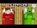 Download Lagu JJ \u0026 Mikey SLEEPOVER in Minecraft!