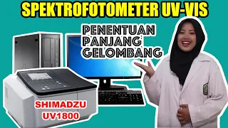 uv visible spectrophotometer determining maximum wavelength stfi education