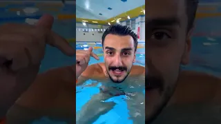 با این روش آب داخل بینیت نمیره Swim Swimming آموزش استخر تهران شنا ایران Shorts Short 