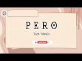 PERO - ZACK TABUDLO