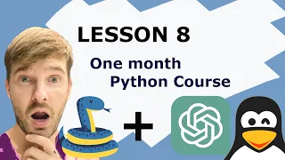 Python ChatGPT Course Lesson 8 File reading from and writing to files