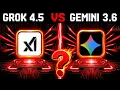 Grok 4 5 vs Gemini 3 6 I Tested Both