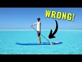 BEGINNER paddle board MISTAKE Are you doing this