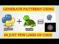 Generating pattern using turtle module in python How to make star pattern using turtle module