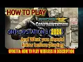 How to Play SOCOM Confrontation Online On PlayStation 3 Wireless Setup in Description 2024