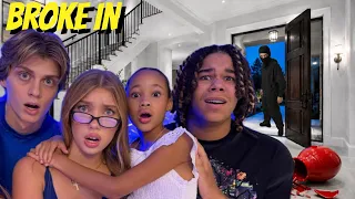 SOMEONE BROKE IN on our LIVE STREAM! 😱