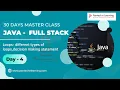DAY 4 Java - Loops Statements Pantech e learning