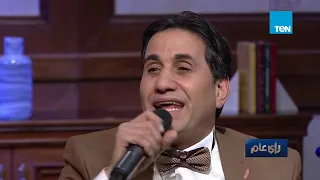 أحمد شيبة  يبكي بسبب غنائة  لأمة دندنها