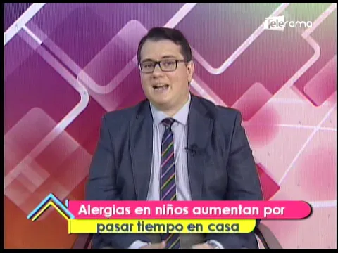 Alergias en niños aumentan por pasar tiempo en casa