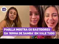 Download Lagu Vale Tudo: Paolla Oliveira 'desaprende' a sambar para batalha com Taís Araújo, veja bastidores
