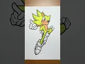 Coloring Super Sonic Coloring Pages