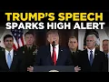 Download Lagu TRUMP LIVE | Trump Delivers Explosive Speech as US Goes on High Alert — What’s Next? | US NEWS