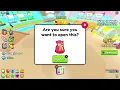 Opening Merchandise codes Pet Simulator 99