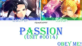 Download Obey Me! Unit #0014 (Lucifer + Satan) - Passion (Color Coded Lyrics English) MP3