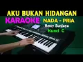 Download Lagu AKU BUKAN HIDANGAN - Hetty Sunjaya | KARAOKE Nada Pria C=DO