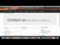 Build an online shop with Codeigniter - part 84 contact us form