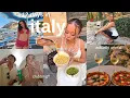 ITALY TRAVEL VLOG 12 days exploring Rome Positano Florence Venice what I ate clubbing beaches
