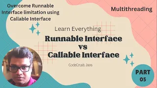 Runnable Interface vs Callable Interface Multithreading Part-05 2023