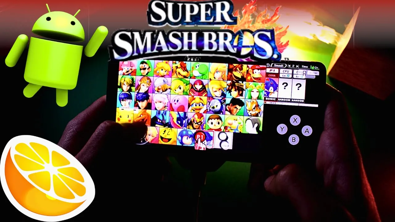 Super Smash Bros. for Nintendo 3DS Android Gameplay | Citra 3DS Android | Nintendo 3DS Emulator