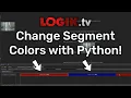 Logik tv - Python Script to change the color of segments in the timeline