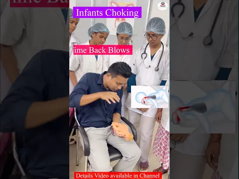 What to do when infant is Choking | Health Sector #Shorts #Nursing