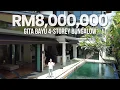 Download Lagu Touring a RM8,000,000 Balinese Style 4-Storey Bungalow with Private Pool @ Gita Bayu