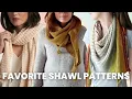 YOUR Favorite Shawl Knitting Patterns and Shawl Designers