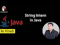 String Intern in Java Explained in Hindi Brain Mentors