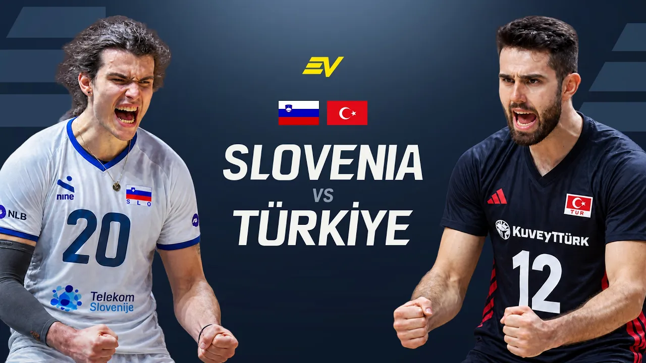 Slovenia vs Türkiye Epic Volleyball Battle Highlights