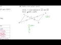 Day 16 Test D to Two Column Proof for Congruent Triangles Identifying Constru