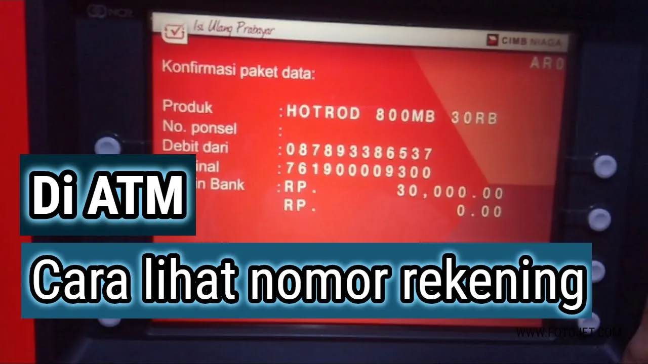 Cara Topup Salda DANA Via CIMB Clicks. 