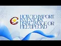 CareSync PUPTOCMS HOW TO IMPORT INVENTORY USING IMAGE OR FILE UPLOAD