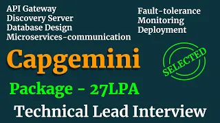 Capgemini Microservices Mock Interview