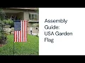 How to Assemble Your USA Garden Flag Step-by-Step Guide