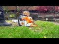 STIHL MS 390 TEST CUT ENGINE 64cc