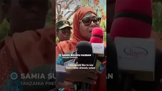 Tanzania S Samia Suluhu Hassan Casts Vote 
