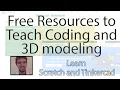 Free computer science resources for teaching coding to elementary and middle school students