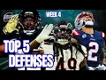 Week 4 NFL Defense Rankings TOP Fantasy Football Sits Streamers