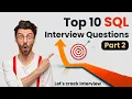 SQL Interview Questions Part 2